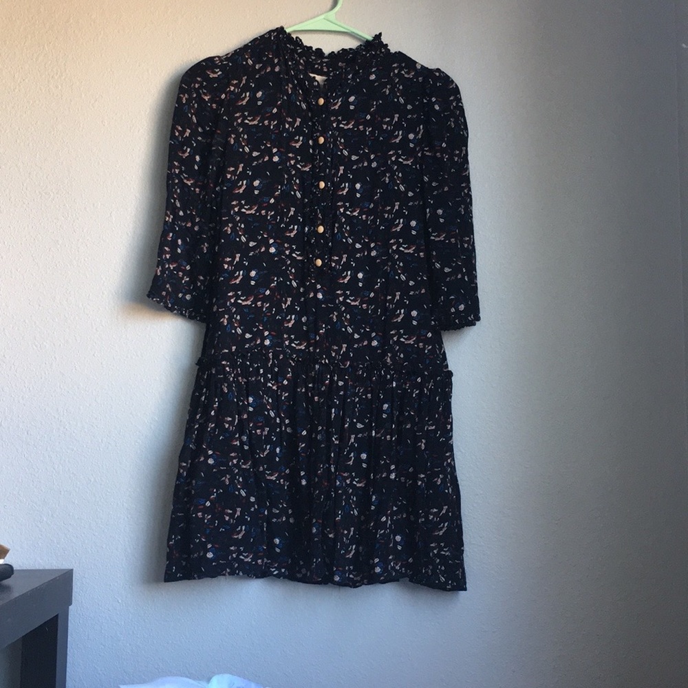 Orchirly Boutique Button Up Pattern Dress